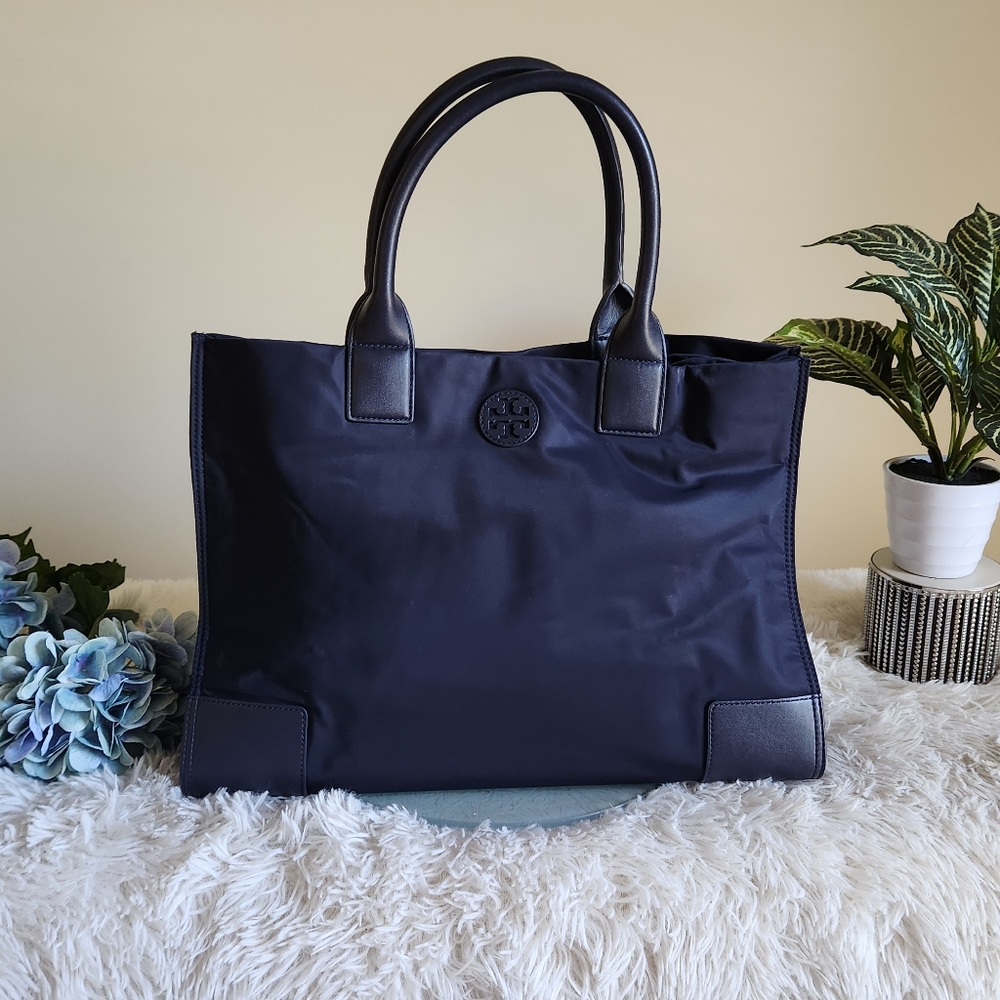 Tory Burch Tote Navy Blue